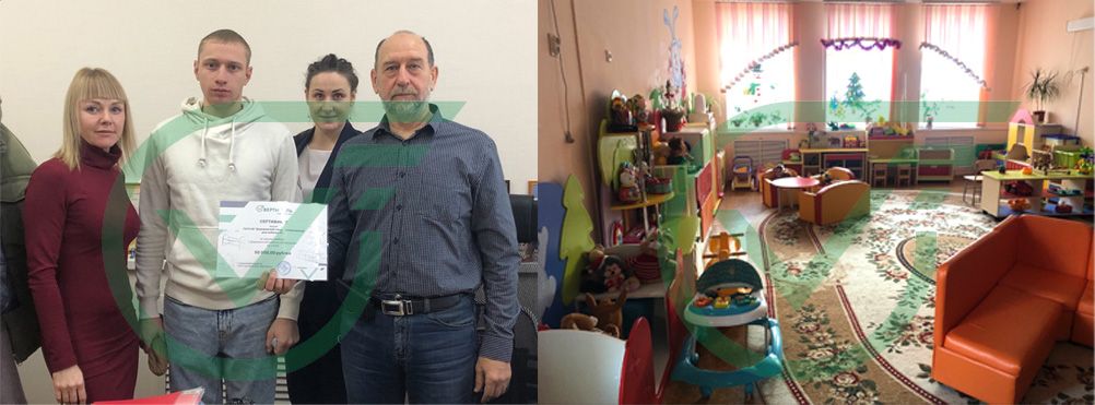 ТД «Вертикаль» поздравил воспитанников Дзержинского детского дома с Новым годом в Новосибирске