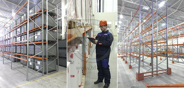 Торговый Дом «Вертикаль» провел проверку стеллажей на «прочность» в Новосибирске
